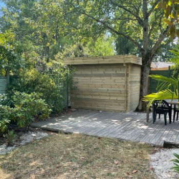 Abri de jardin en bois Toit Terrasse